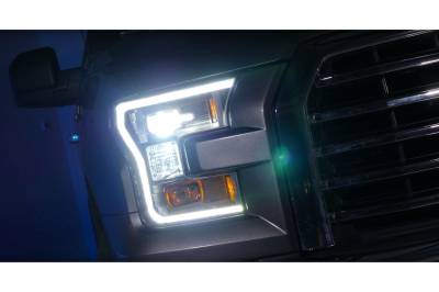 Morimoto - Morimoto XB Hybrid Headlight Assembly Set Plug & Play For 15-17 Ford F-150 - Image 1