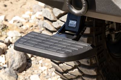 Amp Research - AMP Research BedStep Retractable Bumper Step For 2018 Jeep Wrangler JL - Image 1