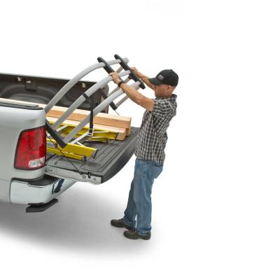 Amp Research - AMP Research Silver BedXTender HD Max Truck Bed Extender For Dodge, Ford, & Nissan With Standard Bed - Image 4
