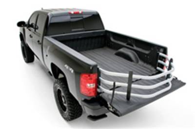 Amp Research - AMP Research Silver BedXTender HD Sport Truck Bed Extender For Chevy/GMC, Dodge, Ford, Toyota, & Nissan With Standard Bed - Image 3