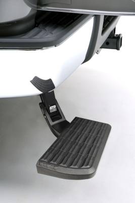 Amp Research - AMP Research BedStep Retractable Bumper Step For 15-19 Chevy/GMC 2500HD & 3500HD - Image 1