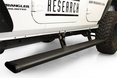 Amp Research - AMP Research PowerStep Electric Running Boards 07-17 Jeep Wrangler JK 4 Door - Image 1