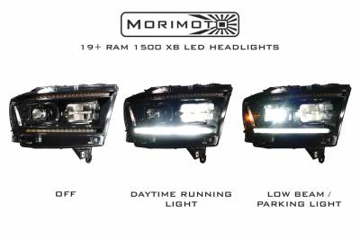 Morimoto - Morimoto XB LED Plug & Play Headlight Assemblies For 19-20 Dodge Ram 1500 - Image 2