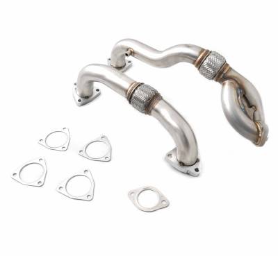 Rudy's Performance Parts - Rudy's Heavy Duty Replacement Up Pipe Kit For 08-10 6.4L Powerstroke - Image 2
