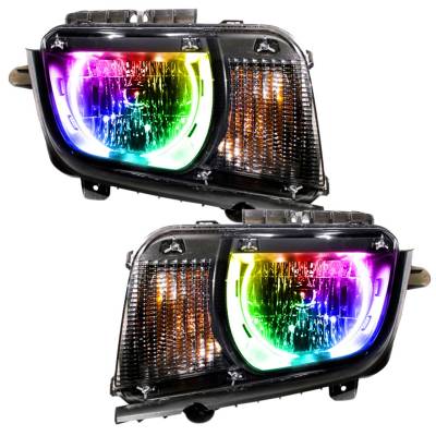 Oracle Lighting - Oracle Dynamic ColorSHIFT Headlight Assemblies For 10-13 Chevy Camaro Non RS - Image 1