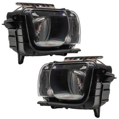 Oracle Lighting - Oracle Dynamic ColorSHIFT Headlight Assemblies For 10-13 Chevy Camaro Non RS - Image 3