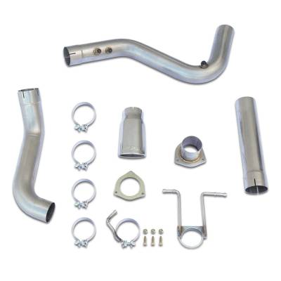 PPE - PPE 4" 304 Stainless Steel Cat-Back Performance Exhaust System with 5" Polished Tip For 07.5-19 6.6 Duramax - Image 2