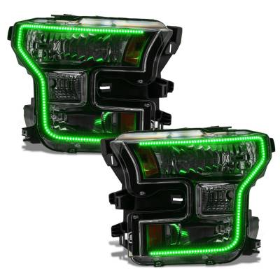 Oracle Lighting - Oracle Dynamic ColorSHIFT Pre-Assembled Headlights Black Edition For 15-17 Ford F-150 - Image 6