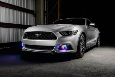 Oracle Lighting - Oracle Dynamic ColorSHIFT RGB+A Halo Fog Light Kit For 15-17 Ford Mustang - Image 6