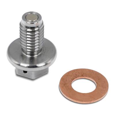 PPE - PPE Billet Hardened Stainless Steel Neodymium Magnetic Drain Plug (For OEM Engine Oil Pan) For 17-20 L5P Duramax - Image 3