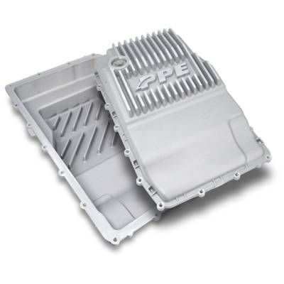 PPE - PPE Heavy-Duty Cast Aluminum Deep 10R80 Transmission Pan (Raw) For 17+ F-150/19+ Ranger - Image 1