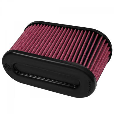 S&B - S&B Air Filter For Intake Kits 75-5107 Oiled Cotton Cleanable Red KF-1065 - Image 1