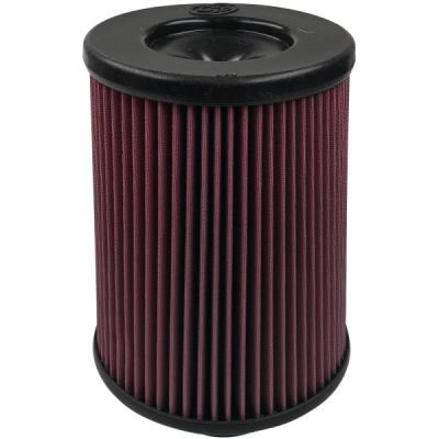 S&B - S&B Air Filter For Intake Kits 75-5116,75-5069 Oiled Cotton Cleanable Red KF-1060 - Image 1