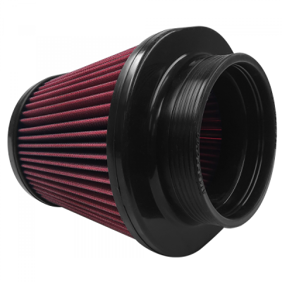 S&B - S&B Air Filter For Intake Kits 75-5105,75-5054 Oiled Cotton Cleanable Red KF-1051 - Image 2