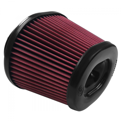 S&B - S&B Air Filter For Intake Kits 75-5105,75-5054 Oiled Cotton Cleanable Red KF-1051 - Image 1
