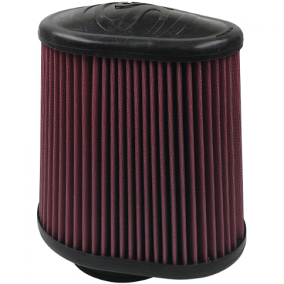 S&B - S&B Air Filter For Intake Kits 75-5104,75-5053,75-5131 Oiled Cotton Cleanable Red KF-1050 - Image 1