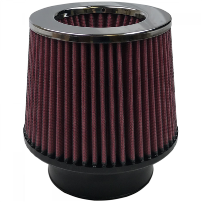 S&B - S&B Air Filter For Intake Kits 75-1534,75-1533 Oiled Cotton Cleanable Red KF-1017 - Image 1