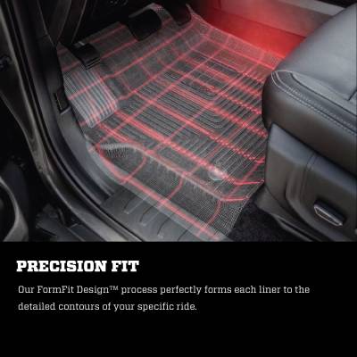 Husky Liners - Husky Liners X-ACT Contour Center Hump Floor Liner 19 Silverado/Sierra 1500/2500/3500 HD Crew/Double Cab Pickup Cocoa 53160 - Image 3