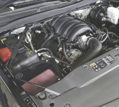 S&B - S&B Cold Air Intake For 17-18 Chevrolet GMC Silverado/ Sierra 1500, Tahoe, Suburban, Yukon, XL, Denali, 5.3L, 6.2L Cotton Cleanable Red 75-5116 - Image 5