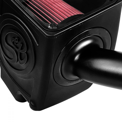 S&B - S&B Cold Air Intake For 16-19 Silverado/Sierra 2500, 3500 6.0L Cotton Cleanable Red 75-5110 - Image 2