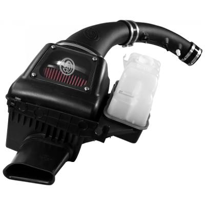 S&B - S&B Cold Air Intake For 11-16 Ford F250, F350 V8-6.2L Oiled Cotton Cleanable Red 75-5108 - Image 2