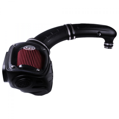 S&B - S&B Cold Air Intake For 97-06 Jeep Wrangler TJ L6-4.0L Oiled Cotton Cleanable Red 75-5079 - Image 1