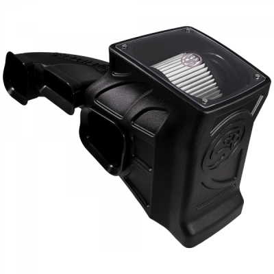 S&B - S&B Cold Air Intake For 16-19 Chevrolet Colorado GMC Canyon 2.8L Duramax Dry Dry Extendable White 75-5086D - Image 4