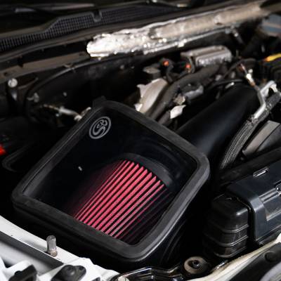 S&B - S&B Cold Air Intake For 2020 Chevrolet Silverado GMC Sierra V8-6.6L L5P Duramax Cotton Cleanable 75-5136 - Image 6