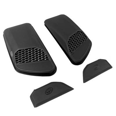S&B - S&B Jeep Air Hood Scoops for 18-20 Wrangler JL Rubicon 2.0L, 3.6L, 2020 Jeep Gladiator 3.6L Scoops Only Kit AS-1015 - Image 5