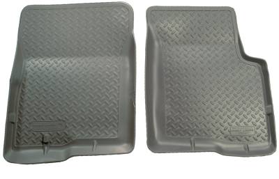 Husky Liners - Husky Liners Floor Liners Front 01-04 Ford Escape/Mazda Tribute Classic Style-Grey 33152 - Image 1