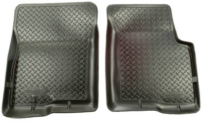 Husky Liners - Husky Liners Floor Liners Front 06-09 Hummer H2 Classic Style-Black 31311 - Image 1