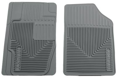 Husky Liners - Husky Liners Heavy Duty Front Floor Mats 98-14 Chevy/Lincoln/Pontiac/Toyota/Ford/Chrysler-Grey 51172 - Image 1