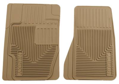 Husky Liners - Husky Liners Heavy Duty Front Floor Mats 02-12 Nissan/Mercury/Cadillac/Chevy/Ford/GMC/Dodge-Tan 51123 - Image 1