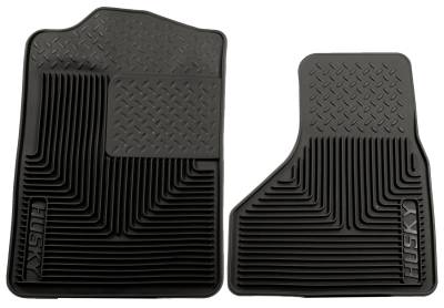 Husky Liners - Husky Liners Heavy Duty Front Floor Mats 08-09 Ford F-Series Super Duty-Black 51201 - Image 1