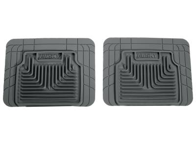 Husky Liners - Husky Liners Semi Custom Fit Floor Mat 2nd or 3rd Seat Smaller Locations-Grey 52032 - Image 1