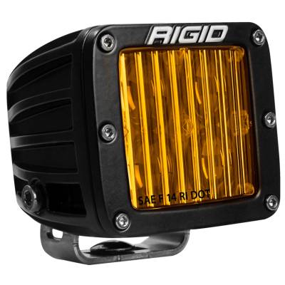 Rigid Industries - Rigid Industries SAE J583 Compliant Selective Yellow Fog Light Pair D-Series Pro Street Legal Surface Mount 504814 - Image 2