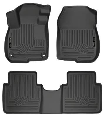 Husky Liners - Husky Liners 17-18 Honda CR-V Front & 2nd Seat Floor Liners Black 99401 - Image 1