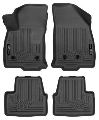Husky Liners - Husky Liners 16-18 Chevrolet Volt Front & 2nd Seat Floor Liners Black 98281 - Image 1