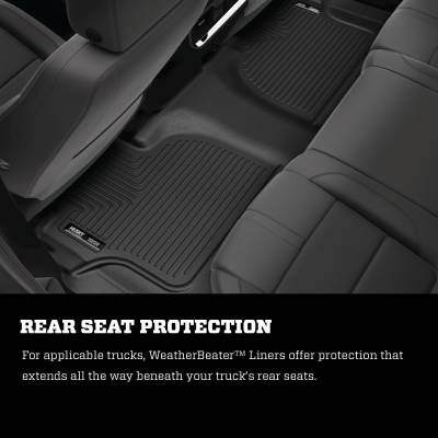 Husky Liners - Husky Liners Weatherbeater Front And 2nd Seat Floor Liners 2020 Ford Explorer Black 99321 - Image 2