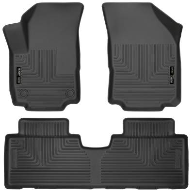 Husky Liners - Husky Liners Weatherbeater Front And 2nd Seat Floor Liners 18-20 GMC Terrain Black 95151 - Image 4