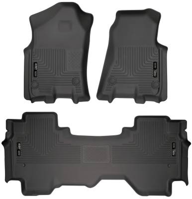 Husky Liners - Husky Liners Weatherbeater Front And 2nd Seat Floor Liners 19-20 Ram 1500 Quad Cab Pickup Black 94011 - Image 4