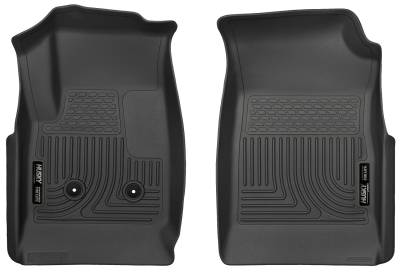 Husky Liners - Husky Liners Floor Liners Front 2015 Colorado/Canyon WeatherBeater-Black 18111 - Image 1