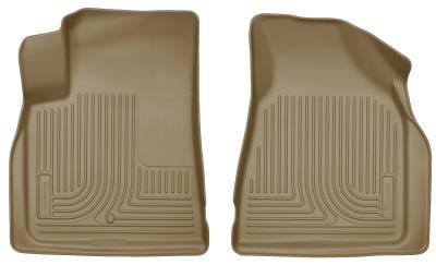 Husky Liners - Husky Liners Floor Liners Front 07-15 Enclave/Traverse/Acadia/Outlook WeatherBeater-Tan 18213 - Image 1
