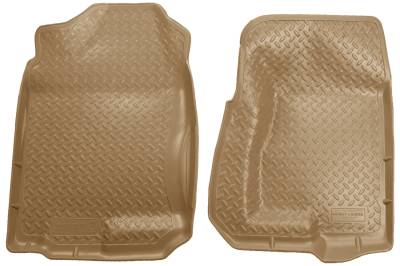 Husky Liners - Husky Liners Floor Liners Front 99-07 Cadillac/Chevy/GMC Classic Style-Tan 31303 - Image 1