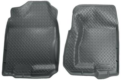 Husky Liners - Husky Liners Floor Liners Front 99-07 Cadillac/Chevy/GMC Classic Style-Grey 31302 - Image 1