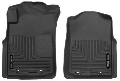 Husky Liners - Husky Liners Floor Liners Front 12-15 Toyota Tacoma X-Act Contour-Black 53701 - Image 1