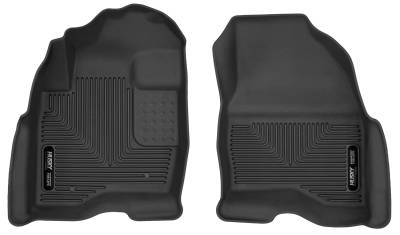 Husky Liners - Husky Liners Floor Liners Front 15-16 Ford Explorer X-Act Contour-Black 53331 - Image 1