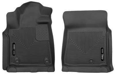 Husky Liners - Husky Liners Floor Liners Front 07-11 Toyota Tundra X-Act Contour-Black 53731 - Image 1