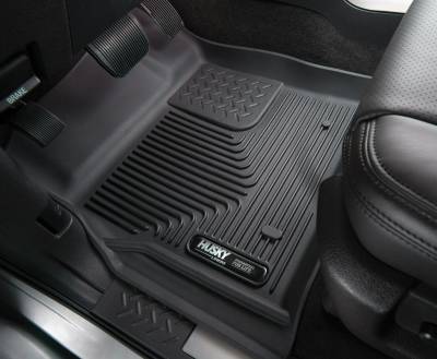 Husky Liners - Husky Liners 2018 Toyota Tacoma Automatic Transmission Front Floor Liners Black 53751 - Image 2