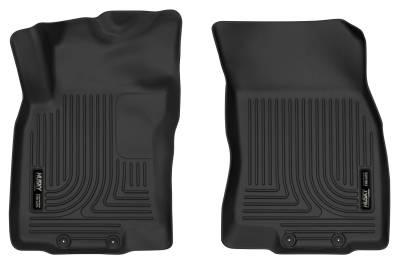Husky Liners - Husky Liners 14-18 Nissan Rogue, 14-15 Nissan X-TRAIL Front Floor Liners Black 52151 - Image 1